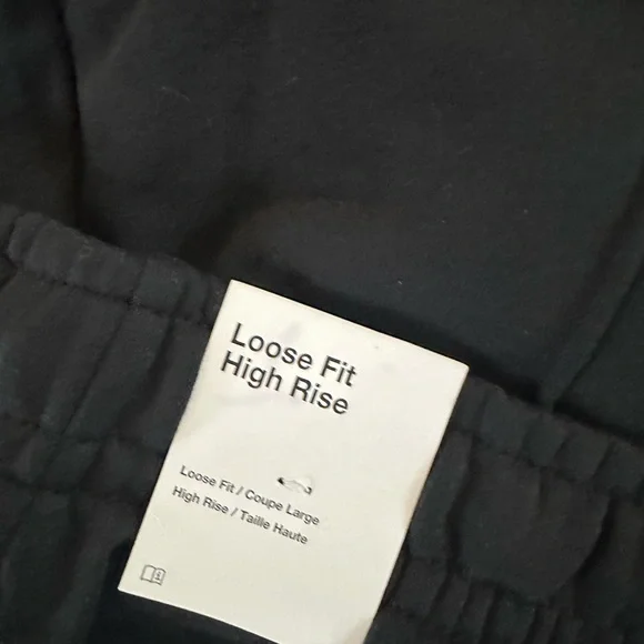 Nike Black Ribbon Shorts and White Ribbon T-Shirt Set